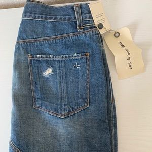 rag & bone Denim Mini Skirt